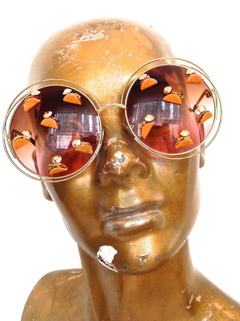 GASOLINE GLAMOUR HOLY TACOMOLE JOPLIN SUNGLASSES 🌮🌮🌮